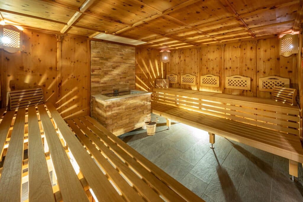 Zirben-Bio-Sauna Waldlust im Hotel Alpbacherhof in Tirol