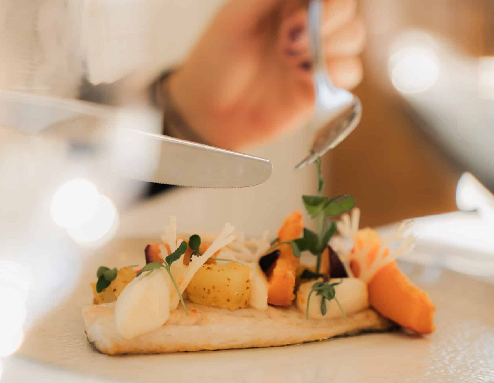 Detailaufnahme Gourmetdinner Alpbacherhof